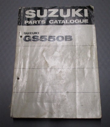 Suzuki GS 550B part list